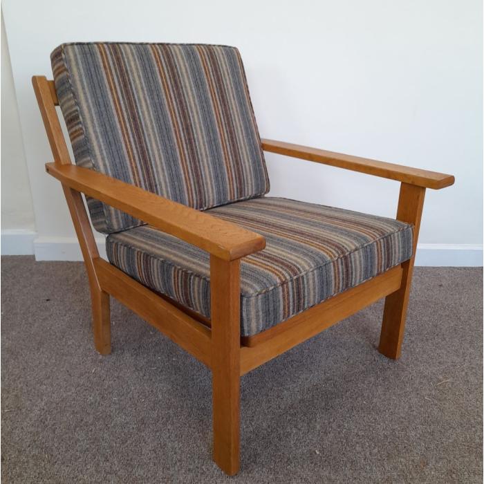 Danish oak arm chair stripe wool.jpg_1